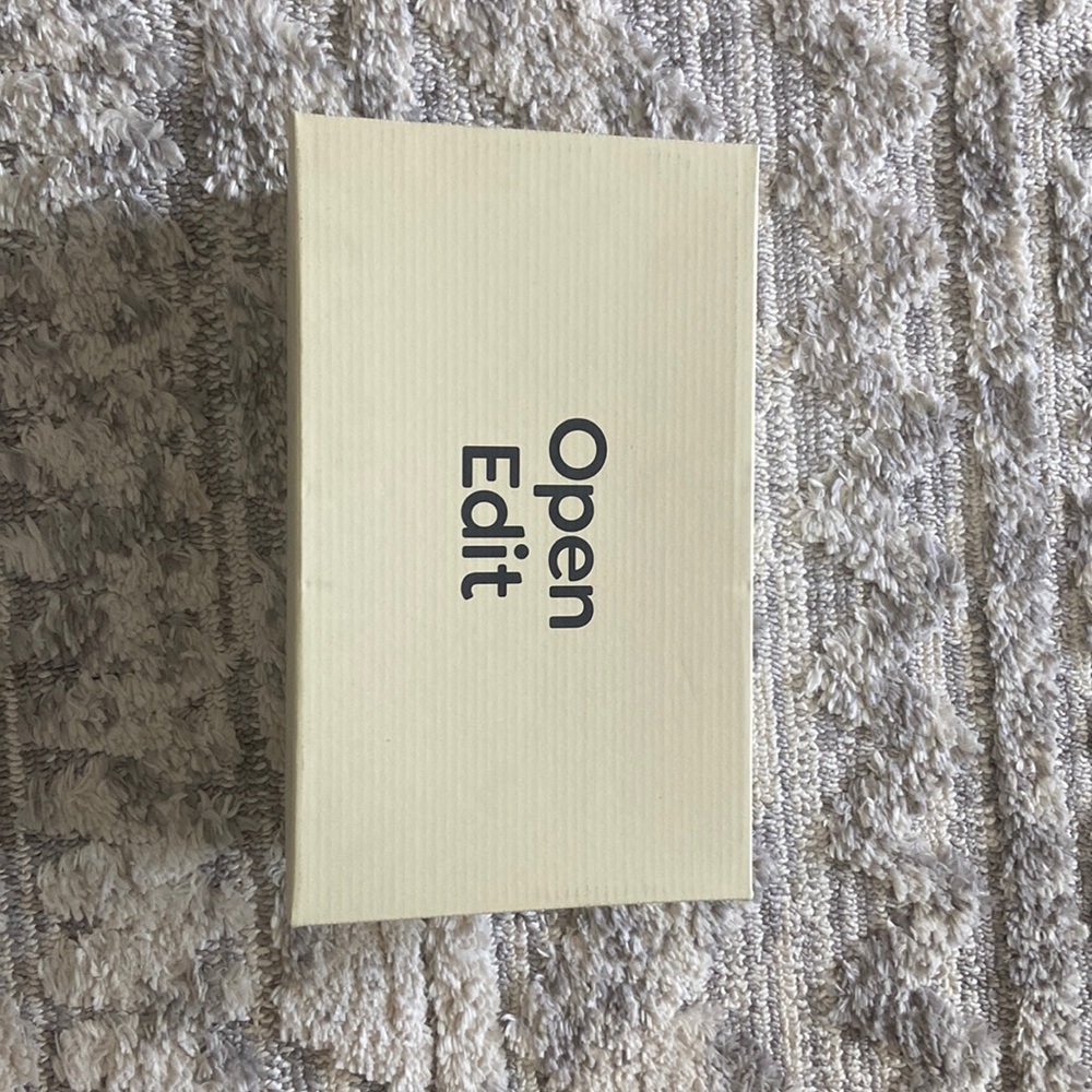 New in box. Open Edit sandals